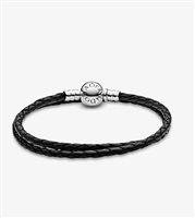 Bracciale Pandora in Pelle 590745CBK-D1 - 590745CBK-D1